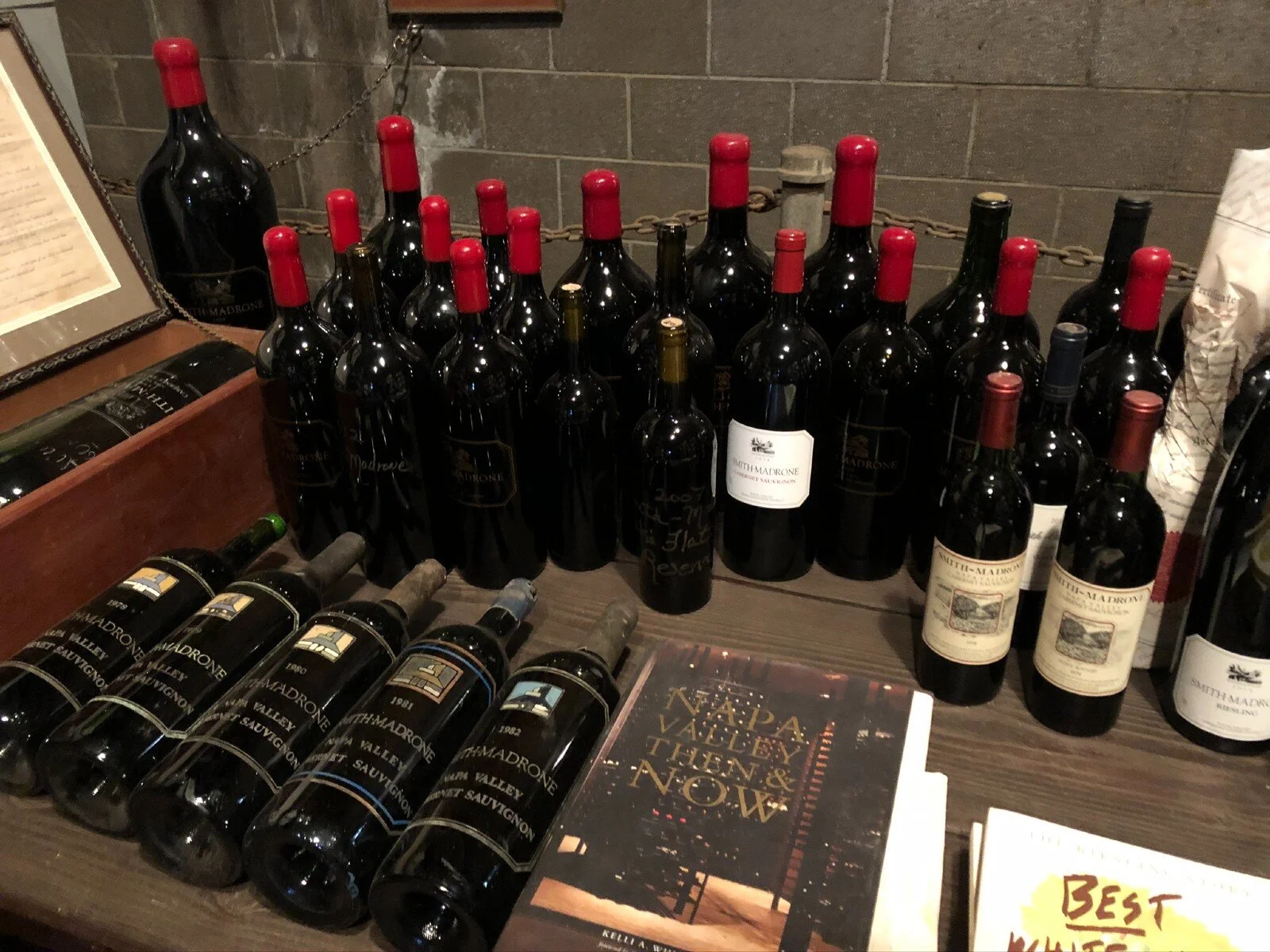 ナパの「いいワイン」ならここ！Smith Madrone Vineyards & Winery